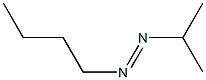 1-Isopropyl-2-butyldiazene Structure