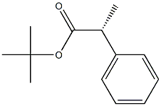 [R,(-)]-2-Phenylpropionic acid tert-butyl ester 구조식 이미지