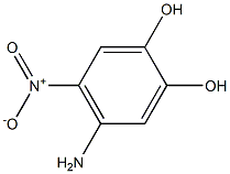 4-Amino-5-nitropyrocatechol 구조식 이미지