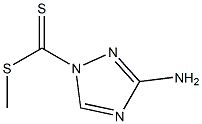 3-Amino-1H-1,2,4-triazole-1-dithiocarboxylic acid methyl ester 구조식 이미지