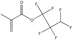 Methacrylic acid (1,1,2,2,3,3-hexafluoropropyl) ester 구조식 이미지