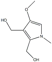 4-Methoxy-1-methyl-1H-pyrrole-2,3-dimethanol 구조식 이미지