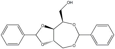 1-O,4-O:2-O,3-O-Dibenzylidene-D-xylitol Structure