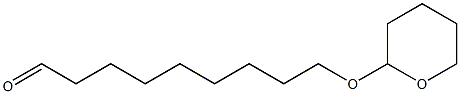 9-(Tetrahydro-2H-pyran-2-yloxy)nonanal 구조식 이미지
