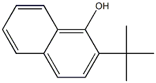 2-tert-Butylnaphthalen-1-ol 구조식 이미지