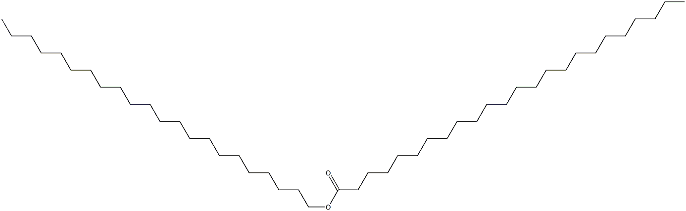 Tetracosanoic acid docosyl ester Structure