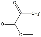 2-Methoxycarbonyl-2-oxoethan-1-ide 구조식 이미지