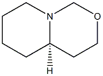 (4aR,9R)-Hexahydro-3H-pyrido[1,2-c][1,3]oxazine 구조식 이미지