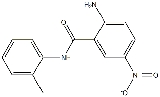 2-Amino-2'-methyl-5-nitrobenzanilide 구조식 이미지