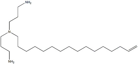 N,N-Bis(3-aminopropyl)-15-hexadecen-1-amine 구조식 이미지