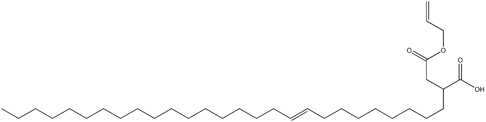2-(9-Heptacosenyl)succinic acid 1-hydrogen 4-allyl ester 구조식 이미지