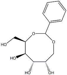 2-O,6-O-Benzylidene-L-glucitol Structure