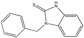 2,3-Dihydro-3-benzyl-1H-benzimidazole-2-thione Structure