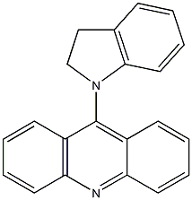 9-(Indolin-1-yl)acridine 구조식 이미지