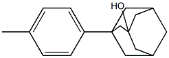 3-Hydroxy-1-(4-methylphenyl)adamantane Structure