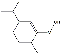 p-Mentha-1,5-dien-6-yl hydroperoxide 구조식 이미지