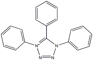 1,4,5-Triphenyl-1H-tetrazol-4-ium 구조식 이미지