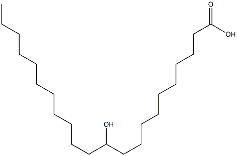 11-Hydroxydocosanoic acid 구조식 이미지