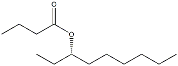 (-)-Butyric acid [(S)-nonane-3-yl] ester Structure
