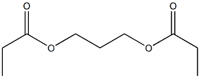 Dipropionic acid 1,3-propanediyl ester Structure