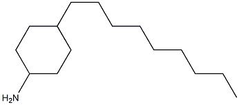 4-Nonylcyclohexanamine Structure