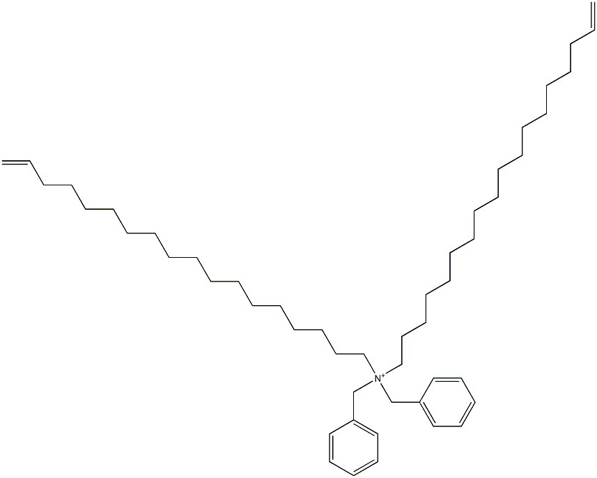Di(17-octadecenyl)dibenzylaminium 구조식 이미지