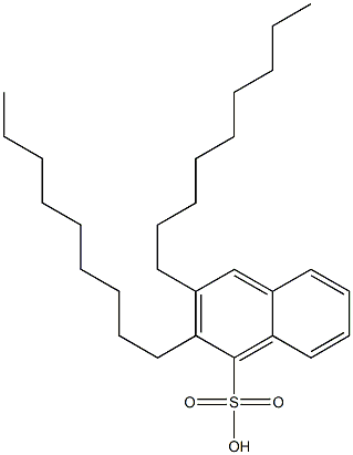 2,3-Dinonyl-1-naphthalenesulfonic acid Structure