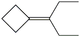 Pentan-3-ylidenecyclobutane 구조식 이미지