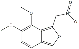 1-(Nitromethyl)-6,7-dimethoxyisobenzofuran 구조식 이미지