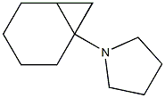 1-Pyrrolizinobicyclo[4.1.0]heptane 구조식 이미지