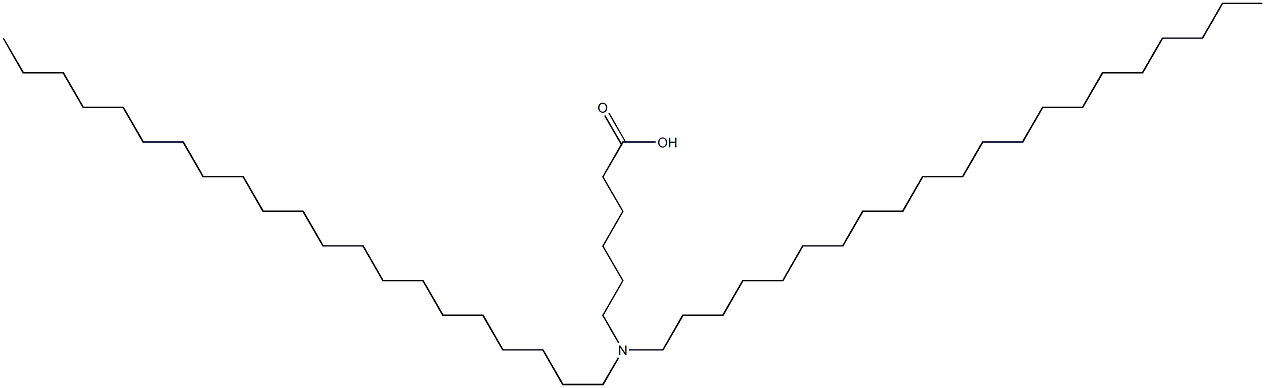 6-(Dihenicosylamino)hexanoic acid Structure