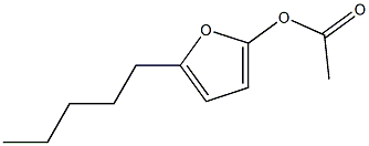 2-Acetoxy-5-pentylfuran Structure