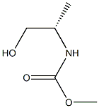 (-)-[(S)-2-Hydroxy-1-methylethyl]carbamic acid methyl ester 구조식 이미지