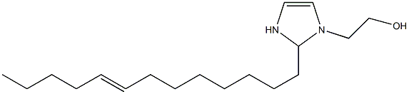 2-(8-Tridecenyl)-4-imidazoline-1-ethanol Structure