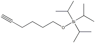 6-Triisopropylsiloxy-1-hexyne Structure