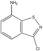 3-Chloro-1,2-benzisothiazol-7-amine 구조식 이미지