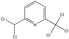 2-Dichloromethyl-6-(trichloromethyl)pyridine Structure