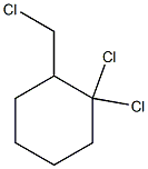 1-Chloromethyl-2,2-dichlorocyclohexane 구조식 이미지