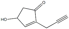 3-(3-Hydroxy-5-oxo-1-cyclopenten-1-yl)-1-propyne 구조식 이미지