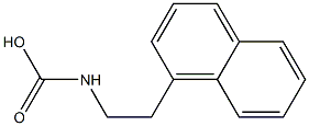 2-(1-Naphtyl)ethylcarbamic acid Structure