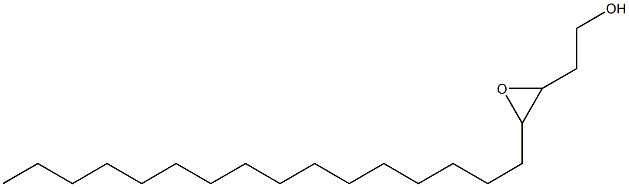 3,4-Epoxyicosan-1-ol 구조식 이미지