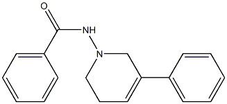 N-[(3-Phenyl-1,2,5,6-tetrahydropyridin)-1-yl]benzamide Structure