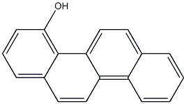 Chrysen-4-ol Structure