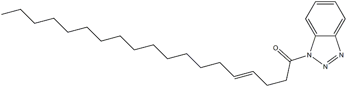 1-(4-Nonadecenoyl)-1H-benzotriazole 구조식 이미지