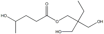 4-Hydroxyvaleric acid 2,2-bis(hydroxymethyl)butyl ester 구조식 이미지