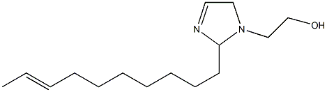 2-(8-Decenyl)-3-imidazoline-1-ethanol 구조식 이미지