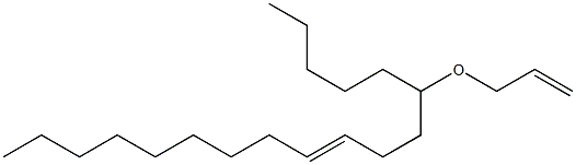 6-Allyloxy-9-octadecene 구조식 이미지