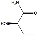 [R,(+)]-2-Hydroxybutyramide 구조식 이미지