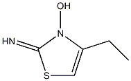 4-Ethyl-2-imino-4-thiazolin-3-ol 구조식 이미지