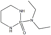 Hexahydro-2-diethylamino-1,3,2-diazaphosphorine 2-oxide 구조식 이미지